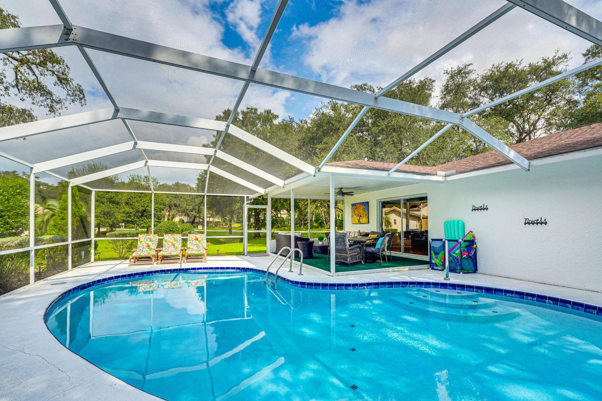Spacious Citrus Hills Home With Pool And Game Room! Hernando Eksteriør billede