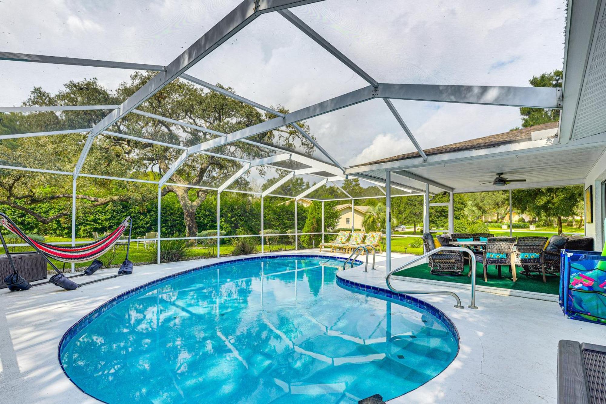 Spacious Citrus Hills Home With Pool And Game Room! Hernando Eksteriør billede